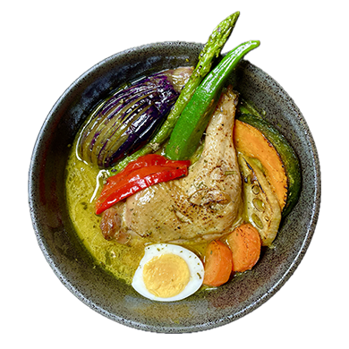 ほろほろチキン・スープカレー