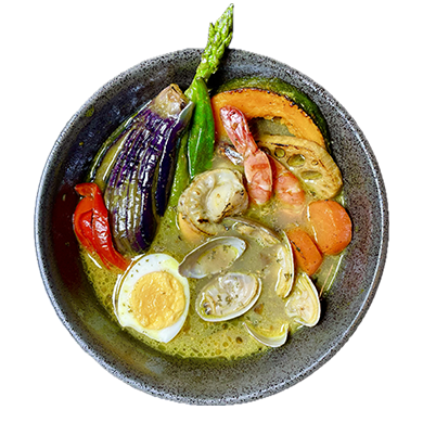 あっさり海鮮・スープカレー